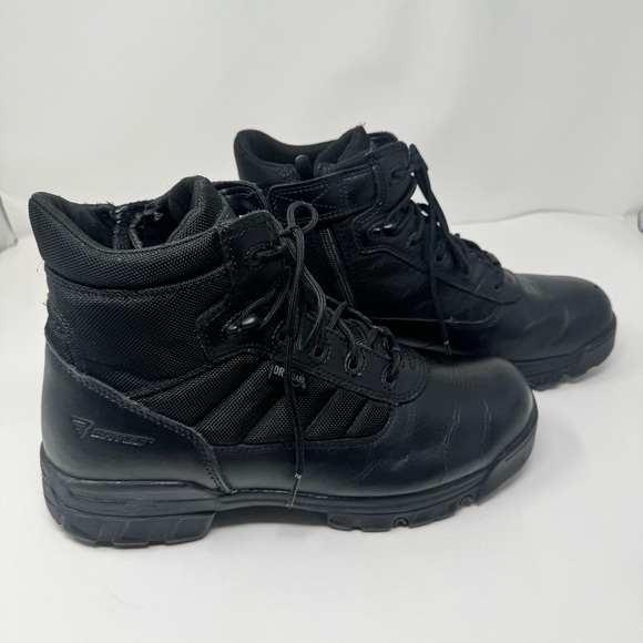 Bates Black Military Tactical Combat Style Leather Boots 8\
